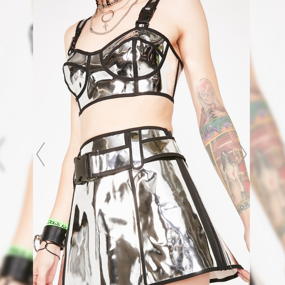CHROME RUNNER SKIRT